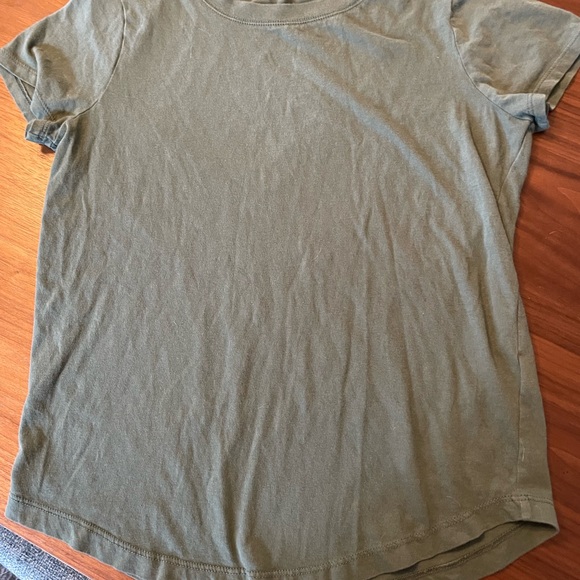 Madewell Architect Tee Green Short Sleeve XXS - Picture 4 of 8
